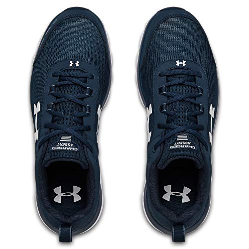 Under Armour mens Charged Assert 8 Running Shoe, Academy Blue (401