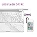 Techkey Jewelry Crystal USB Flash Drive for Girls, with 2 in 1 Anti Dust Plug + Stylus Pen for Touch Screens Set, Photo Frame Gift Packaging, 16GB, Amethyst