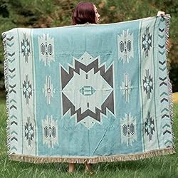 CCHYF Aztec Throw Blanket Native American Blanket
