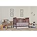 Dream On Me Violet 7-In-1 Convertible Life Style Crib In Cherry, Greenguard Gold Certified, 4 Mattress Height Settings, Made Of Sustainable New Zealand Pinewood