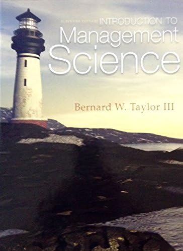 Amazon.com: Introduction to Management Science, Global Edition