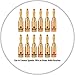 InstallGear 100ft 14 Gauge Speaker Wire with 12 Banana Plugs - Copper Clad Aluminum Cable for Clear Audio Sound - Easy-Install Car Speaker Wire and Home Theater Setup with Blue Black Jacket