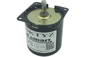 Bringsmart 60ktyz 110V 110rpm Ac Motor Low Noise Gearbox Electric Motor Barbecue High Torque 110V Synchronous AC Reduction Motor