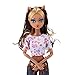 chinatera Children Toy Monster Long Hair Doll Head Plastics DIY Doll Accessories Gift Handmade Fashion Wig