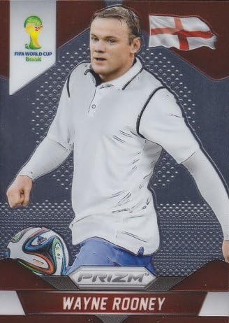 Panini Prizm World Cup Brazil 2014 Base Card # 142 Wayne Rooney England