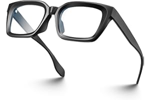 VISOONE Chunky Square Blue Light Blocking Glasses with Anti Computer Glare for Working Women Men MONTANA