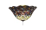 Meyda Tiffany 72649 Tiffany Peacock Feather Fan