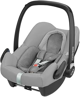 Maxi-Cosi Rock Babyschale, sicherer i-Size Kindersitz, Gruppe 0+ (0-13 kg), nutzbar ab der Geburt bis 12 Monate, nomad grey