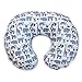 Boppy Premium Pillow Cover, Blue Zoo, Ultra-soft Microfiber Fabric in a fashionable two-sided design, Fits All Boppy Nursing Pillows and Positioners