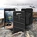 LG V20 Case, Zizo [Bolt Series] with FREE [LG V20 Screen Protector] Kickstand [12 ft. Military Grade Drop Tested] Holster Belt Clip - Case for LG V20 Black/Black