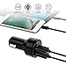 AUKEY Car Charger with 5V/4.8A Output & 24W Dual-Port for iPhone X/8/Plus, Samsung Galaxy Note8/S8/S8+ and More