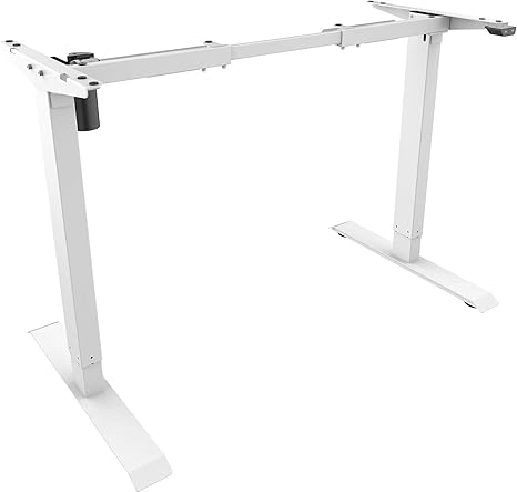 Putorsen Es12w E Hohenverstellbarer Schreibtisch Elektrisch Hohenverstellbares Tischgestell 2 Fach Teleskop Ergonomischer Steh Sitz Tisch Mit Auf Und Ab Tasten Nur Rahmen Weiss Amazon De Kuche Haushalt