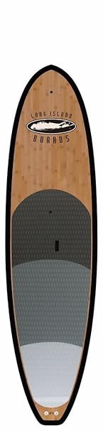 Long Island Boards The Montauk SUP, Double Bamboo Super Lightweight Epoxy Stand-Up Paddle Board