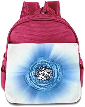 BestGifts Custom Cool University Of North Carolina Boys And Girls School Bag Backpack For 1-6 Years Old Pink
