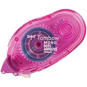 Tombow 62147 MONO Adhesive Dots Applicator. Easy to Use Tape Runner for a Variety of Uses