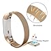 GreenInsync Compatible Fitbit Alta Bands Milanese, for Fitbit Alta HR Stainless Steel Replacement Accessories Band Small Large for Fitbit Alta Wristband W/Loop and Magnet Lock Women Men Girls Boys
