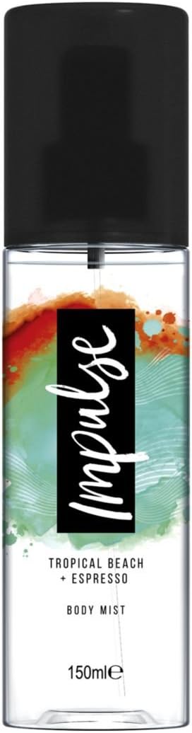 Impulse Tropical Beach + Espresso Body Mist 150ml Women's Fragrance