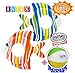 Matty's Toy Stop Inflatable Tropical Fish Swim Rings (32.5