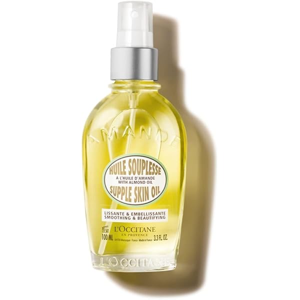 L'OCCITANE/ALMOND SUPPLE SKIN OIL 3.3 OZ (100 ML) : Amazon.ca