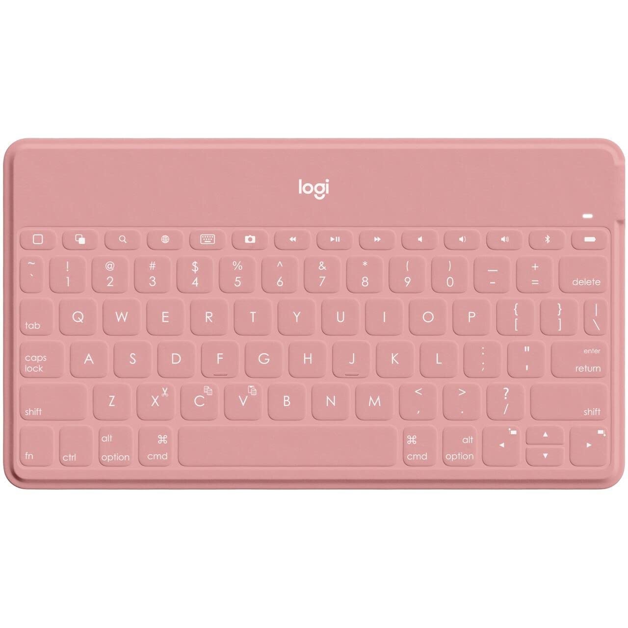 Logitech Keys-To-Go Wireless Bluetooth Keyboard, QWERTZ German Layout - Pink