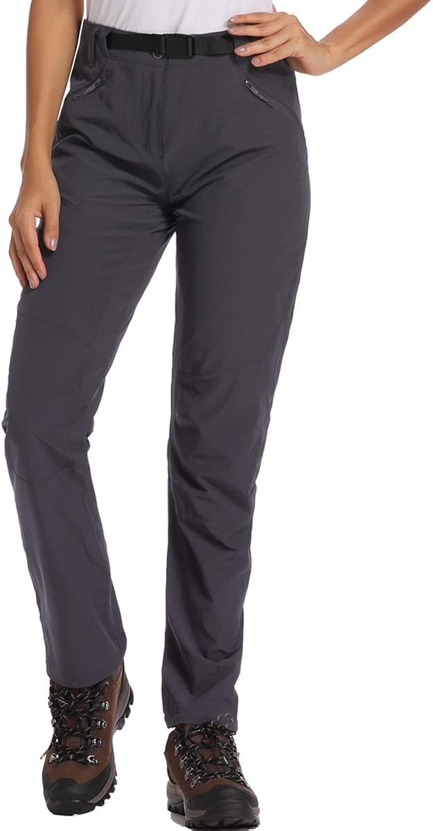 Women'sHikingGolfCapriPants, UPF 50+ Sun Protection Lightweight Quick Dry Running Drawstring