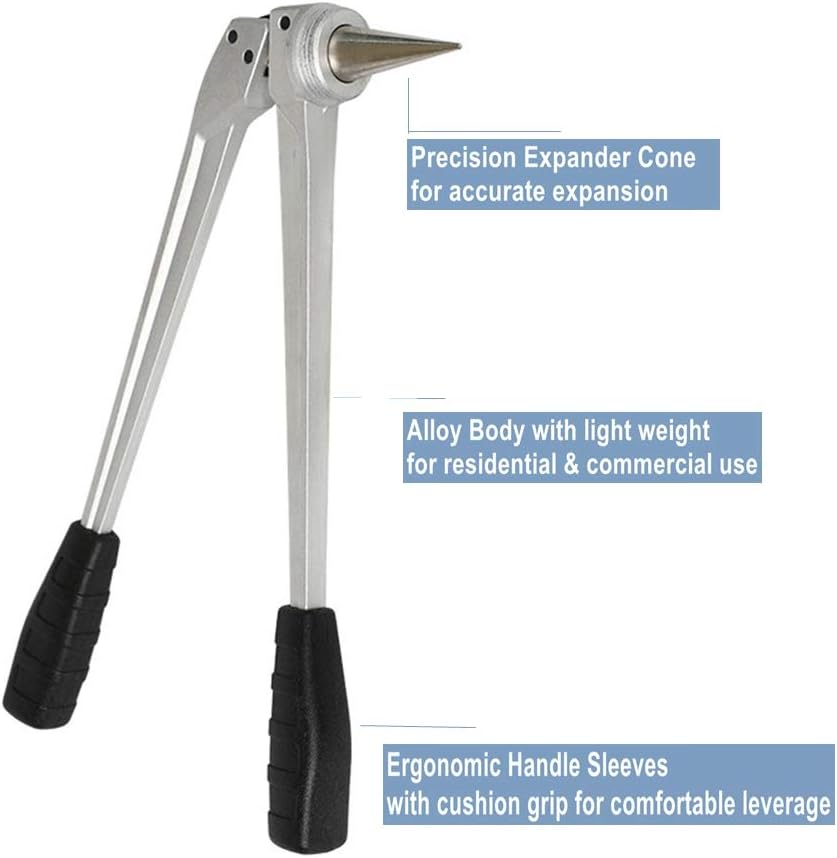 iGeelee Manual PEX Pipe Expander Tool Kit PE1632 with 1/2,3/4,1