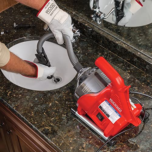 RIDGID PowerClear 120Volt Drain Cleaning Machine Kit for Tubs, Showers