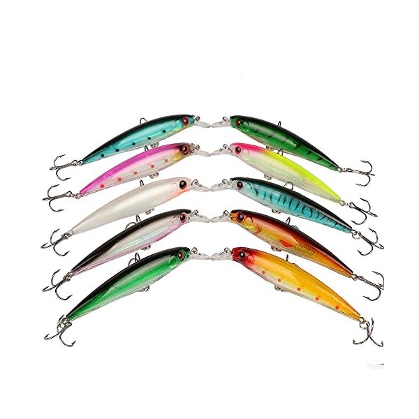 YOGAYET-Minnow-Fishing-Lure-Hooks-Hard-Plastic-Baits-Topwater-Floating-Crankbait-for-Pikes-Bass-Trout-Walleye-Redfish