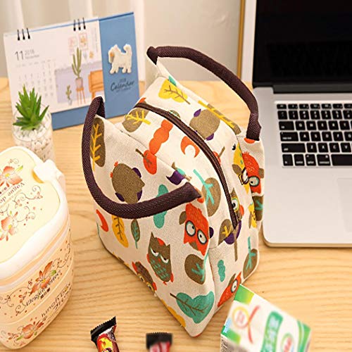 MelysUS Insulated Thermal Cooler Lunch Bag Pouch Outdoor Picnic Storage Box Lunch Bags