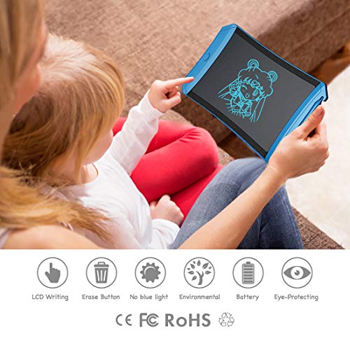 ORSEN LCD Writing Tablet, 8.5-inch Writing Board Doodle Board Drawing Pad with Newest LCD Pressure-Sensitive Technology, Gifts for Kids & Adults - Thumbnail 2