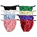 Yavorrs Women's Silk Panties String 8 Pairs in One Economic Pack (XXL, Multicolor)