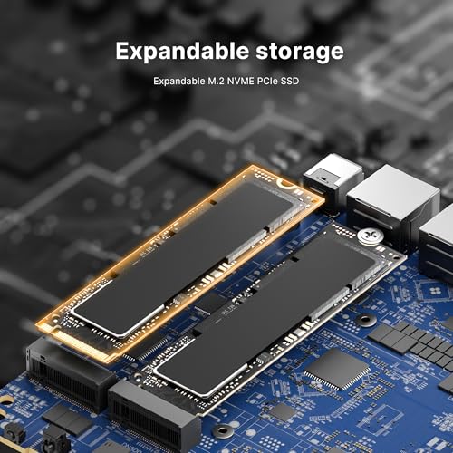 BOSGAME P4 Ultra Windows 11 Pro Business Mini PC AMD Ryzen 7 7730U, 8 Core, 16 Threads, Up to 4.5GHz, 16GB DDR4 RAM, 1TB SSD, Triple Display 4K@60Hz, HDMI, Type-C, USB3.2, LAN, Wi-Fi 6E, BT5.2