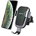 Wireless Car Charger,Steanum Car Fast Wireless Charger Air Vent Car Mount Phone Holder Compatible for iPhone Xs Max/Xs/Xr/X/8/8+,Samsung Galaxy S9/S9+/S8/S8+/S7/S6 Edge/Note8/5 and More
