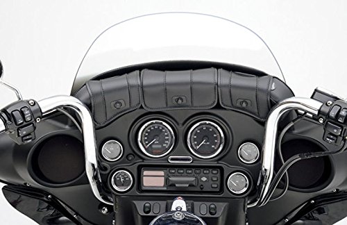 Saddlemen 3508-0015 Cruis'n Deluxe 3-Pocket Windshield Bag, Black