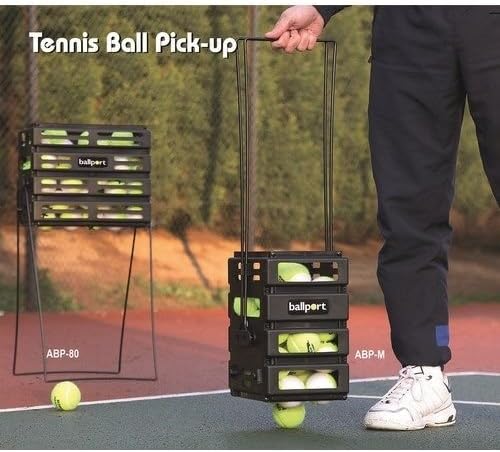 Unique Tourna Ballport 80-ball Basket Pete Sampras Tennis Ball Pick Up Hopper