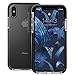 MATEPROX iPhone Xs Case Clear iPhone X Case Clear Thin Slim Anti-Yellow Anti-Slippery Anti-Scratches Cover Shockproof Bumper Case for iPhone Xs/X 5.8'' (Black)
