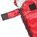 Abco Tech Sleeping Bag – Envelope Lightweight Portable, Waterproof, Comfort with Compression Sack - Great for 4 Season Traveling, Camping, Hiking, Outdoor Activities and Boys. (Single) (Red)