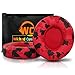 WC Extra Thick Replacement Earpads for Beats Solo 2 & 3 by Wicked Cushions - Ear Pads for Beats Solo 2 & 3 Wireless ON-Ear Headphones - Soft Leather, Luxury Memory Foam, Strong Adhesive | Red Camo
