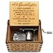ukebobo Wooden Music Box – You are My Sunshine Music Box, from Grandma to Granddaughter, Gifts for Kids - 1 Set