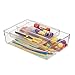 iDesign Linus BPA-Free Plastic Stackable Divided Drawer Organizer Tray - 8