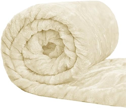 comfy nights ortu yatak ortusu koltuk ortusu yumusak suni kurk 100 polyester krem rengi extra large 200x240cm amazon com tr