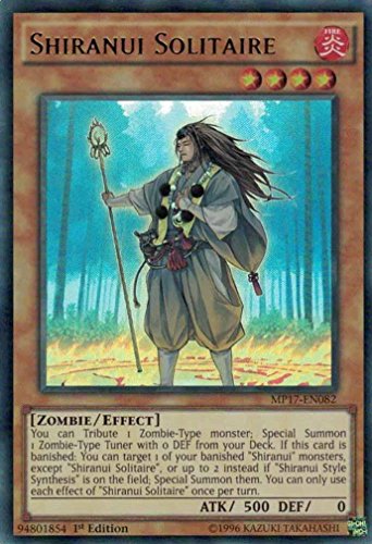 Shiranui Solitaire - MP17-EN082 - Ultra Rare - 1st Edition - 2017 Mega-Tin Mega Pack (1st Edition)