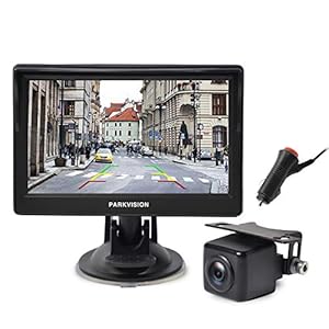 PARKVISION achteruitrijcamera set, AHD achteruitrijcamera met 5 ” IPS monitor 720P, IP68 waterdichte nachtzicht…