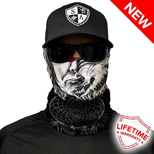 SA Company Unisex's Pack Leader Face Shield, Multicoloured, One Size