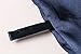 Women's Satin Kimono Robe for Bridesmaid and Bride Wedding Getting Ready Kimono with Rhinestones Dressing Gown, Navy M