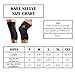 CopperSport Copper Compression Knee Sleeve Support - Suitable for Athletics, Tennis, Golf, Basketball, Sports, Weightlifting, Joint Pain Relief, Injury Recovery (Single Sleeve), Black, Medium