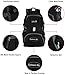 S & P Packable Foldable Folding Travel Sport Beach Backpack (black)