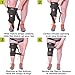 BraceAbility Bariatric Knee Brace for Large Legs - Plus Size Knee Brace with Side Stabilizers for Big Men or Women, Arthritis, Patellar Tendonitis, Obese Chondromalacia Pain, Instability (4XL)