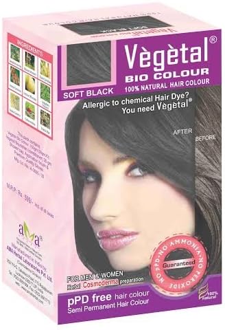 Vegetal Bio Colour - Soft Black 50gm 