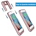 iPhone 6 6S Battery Case, VinPone Portable Extended Charger Case Charging Case Cover for iPhone 6/6S (4.7Inch) with 3800mAh Capacity Extra Battery Cases Juice Power Bank-Rose Gold